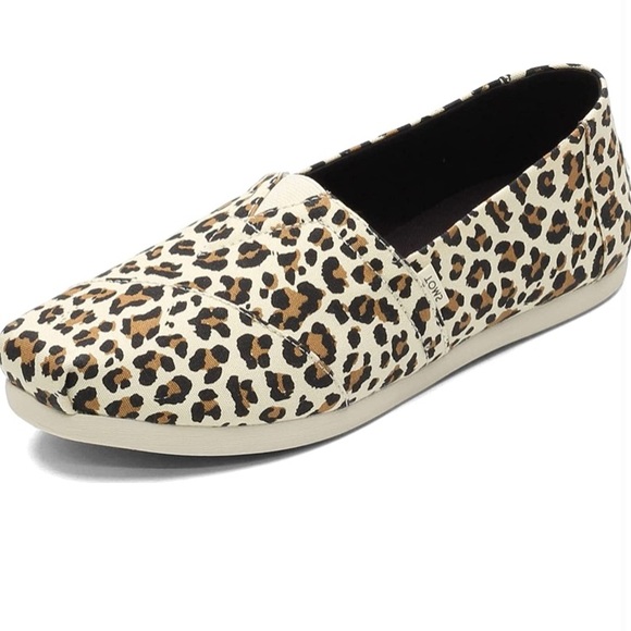 Toms Shoes - Toms Leopard Print Slip-On Shoes